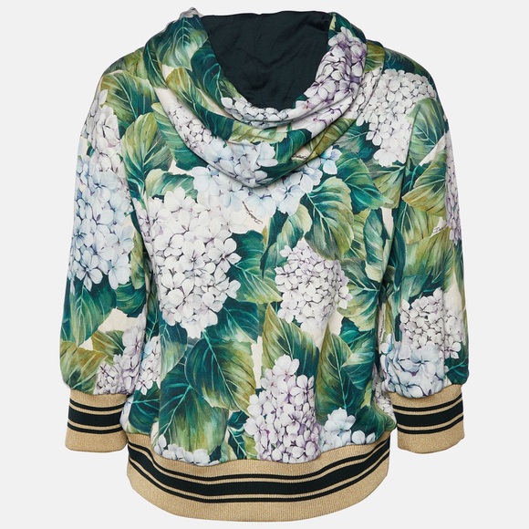 100% Authentic Dolce & Gabbana woman’s Cropped Hoodie - Picture 2 of 6